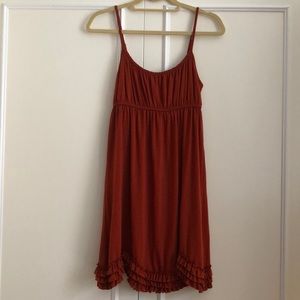NWT cute summer burnt orange dress